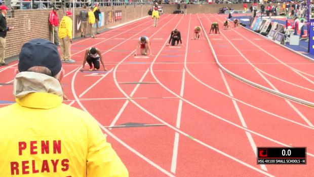 Event 107 Girls Small Schools 4x100m Heat 34