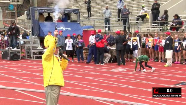Event 316 Boys Philadelphia Archdiocese Junior 4x100m