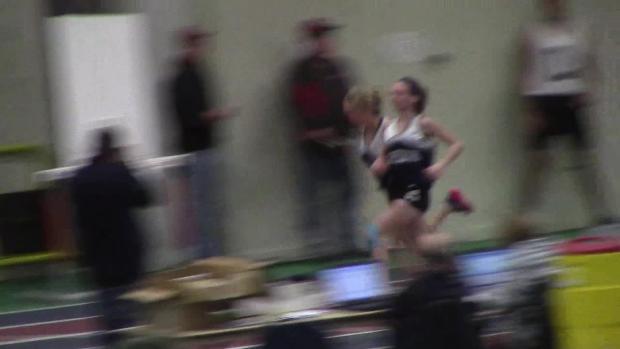 Girls 55 Meter Hurdles Section 1