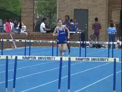 Peninsula Relays - Girls 300 Hurdles