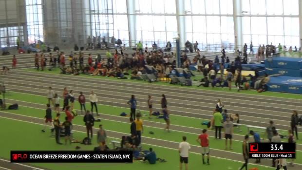 Girls 300 Heat 17 - Blue