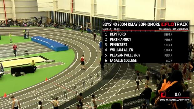 Boys 4x200 Meter Relay Sophomore Red H01