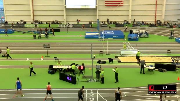 Boys 4x200 Meter Relay Varsity Red H01