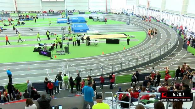 Girls 1 Mile Run Varsity Red H4