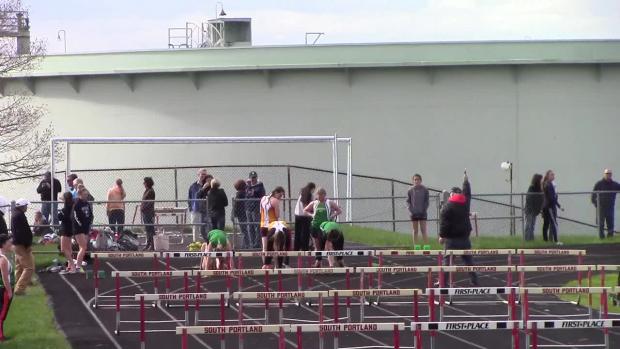 Girls 100 Meter Hurdles - Section 2