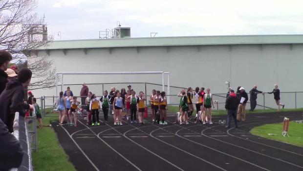Girls 100 Meter Dash - Section 5