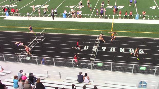 Boys 110h Section 1 (Joel Smith - 15.21)