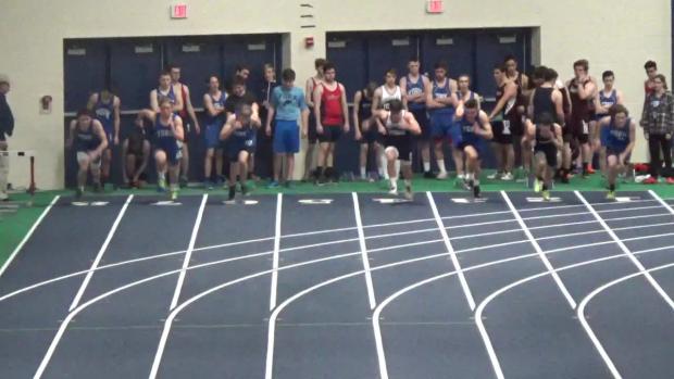 Senior Boys 55m Dash Heat 1