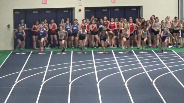 Junior Girls 55m Dash Heat 2