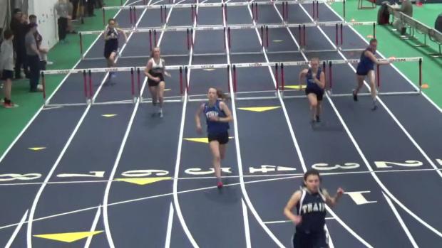 Junior Girls 55m Hurdles Trials Heat 2