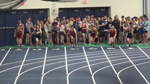 Junior Girls 55m Dash Trials Heat 2