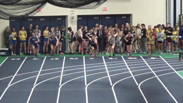 Junior Girls 55m Dash Trials Heat 5