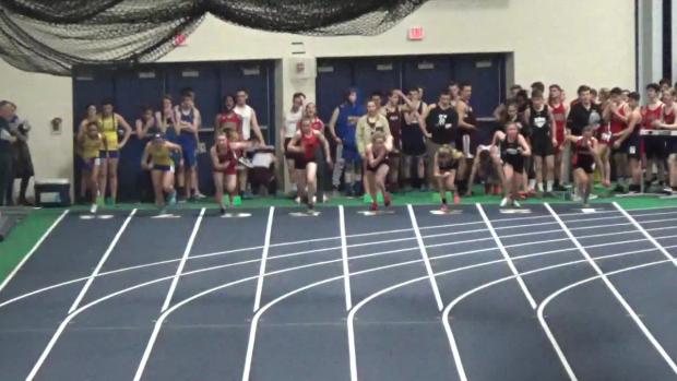 Senior Girls 55m Dash Trials Heat 4