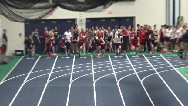 Junior Boys 55m Dash Trials Heat 4