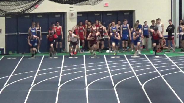 Senior Boys 55m Dash Trials Heat 2