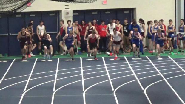 Senior Boys 55m Dash Trials Heat 3