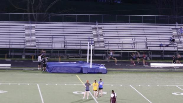 Girls 300 Hurdles Finals Section 1