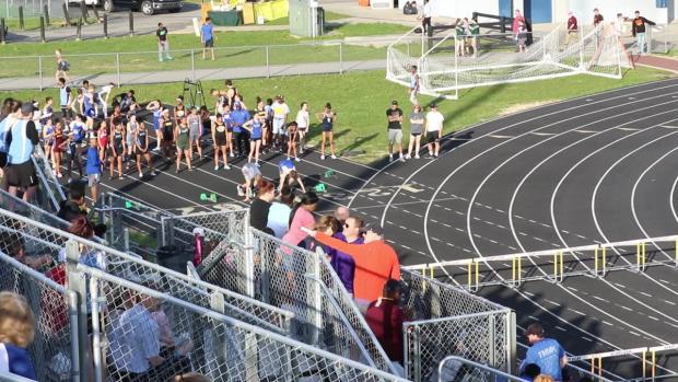 Boys 100 Hurdles Finals Section 2
