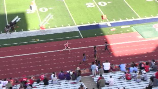 Girls 100 Prelims Heat 2