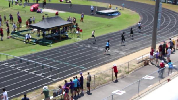 Boys 110 Hurdles Prelims Heat 2