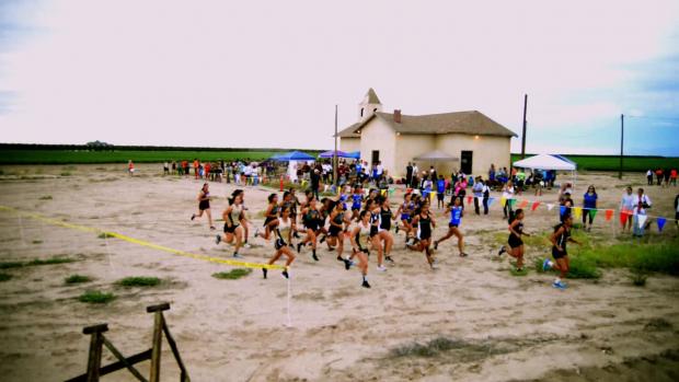 Varsity Girls Start and Finish