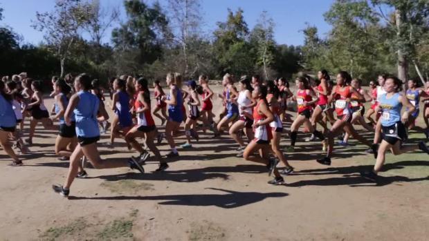 Varsity Girls 3 Mile Finals - Teal