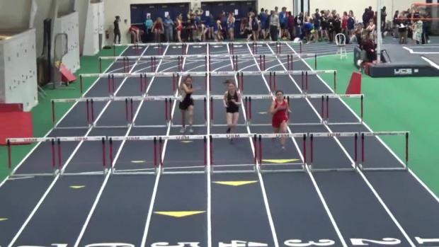 Girls 55m Hurdles Heat 1