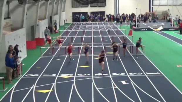 Girls 55m Hurdles Heat 2