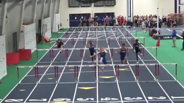 Boys 55m Hurdles Heat 2