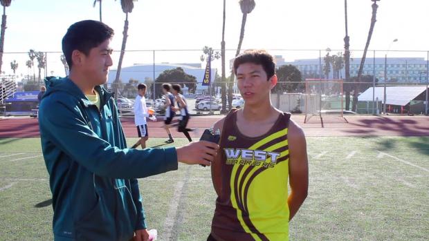 Nolan Gallagher Interview - 1600m Champion 