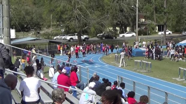 Girls 100 Finals Section 1