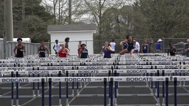 Girls 100m hurdles finals