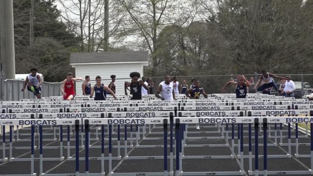 Boys 110m hurdles finals
