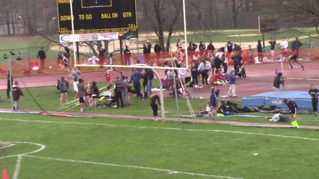 Girls 3x400 Hurdle Relay Finals Section 2