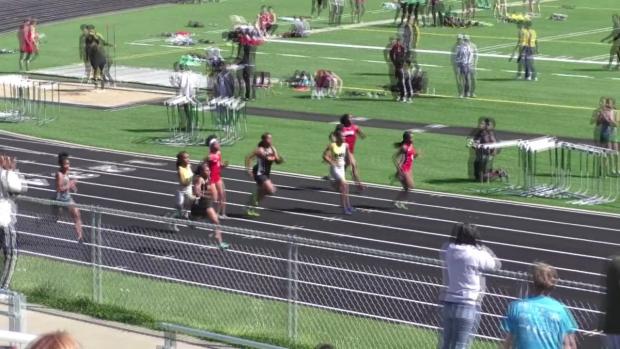 Varsity Girls 100 Finals Section 2