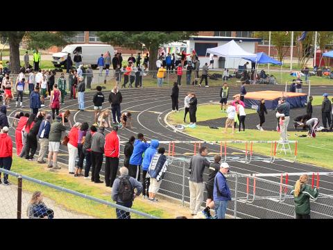 2013 Lee-Davis Invitational - Girls 100 Hurdles Prelim section 9