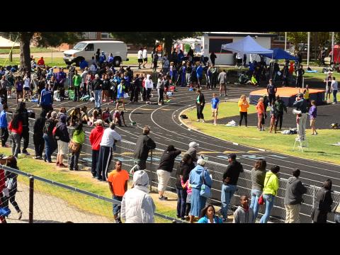 2013 Lee-Davis Invitational - Girls 100 Meters Prelim section 4