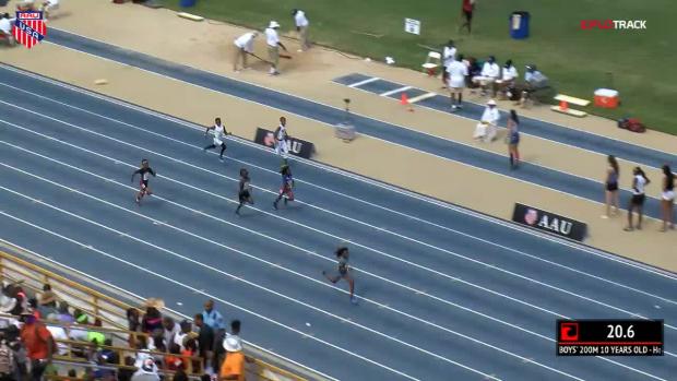 Boys 200 Prelims Heat 4 - 10 YO