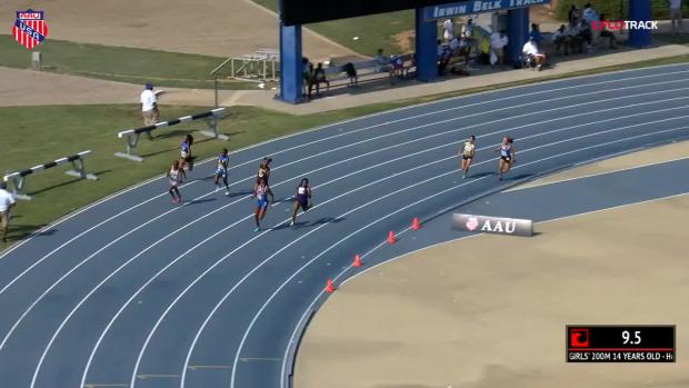 Girls 200 Prelims Heat 8 - 14 YO