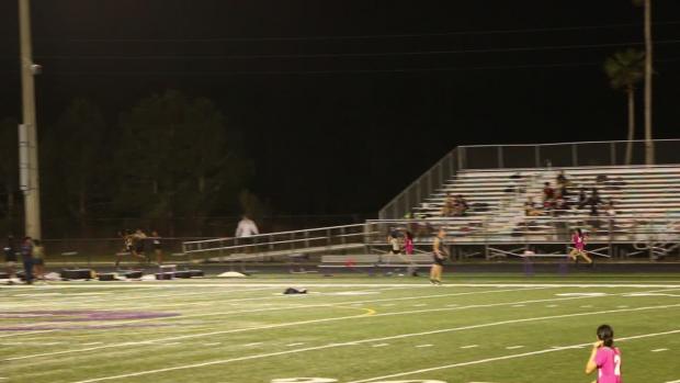 Varsity Girls 300 Hurdles Finals Section 2