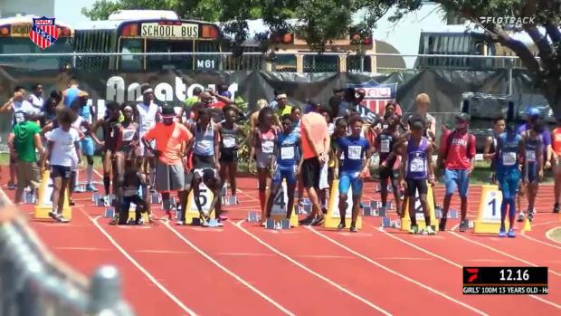 13 YO Boys 100 Finals Section 1