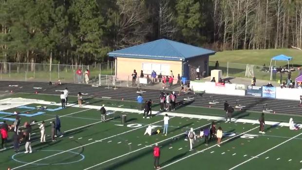 Girls 300 Hurdles Heat 1