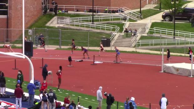 Girls 4x100 Relay Finals Section 3