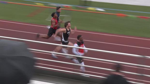 Boys 100 Prelims Heat 3