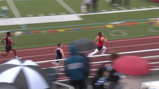 Boys 100 Prelims Heat 1