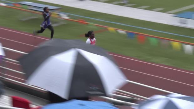 Girls 100 Prelims Heat 7