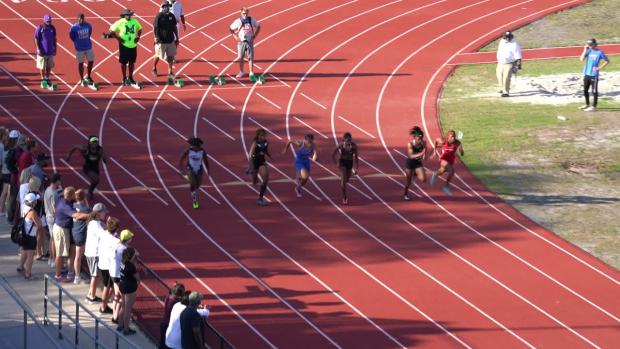 Girls 100 Finals Section 2