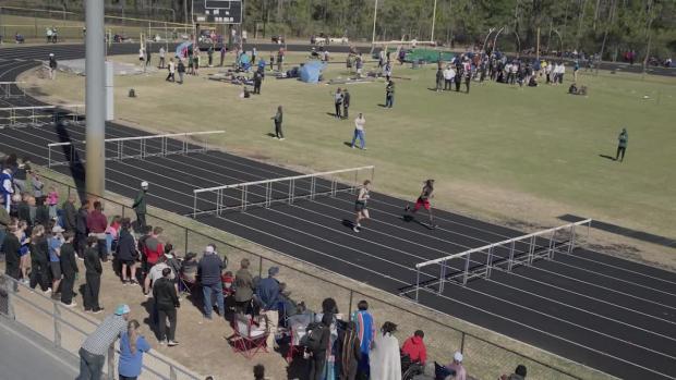 Boys 110 Hurdles section 1