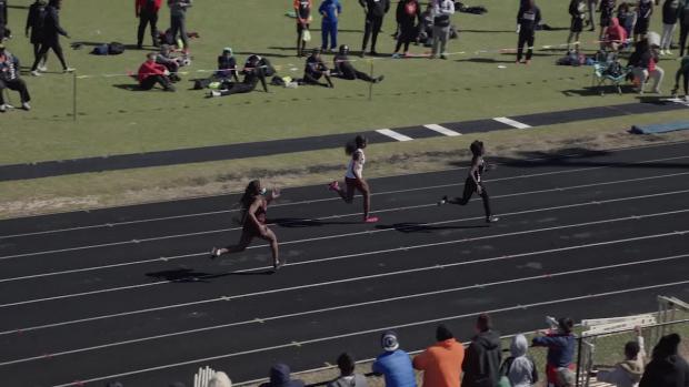 Girls 100m section 1