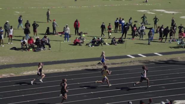 Girls 100m section 2